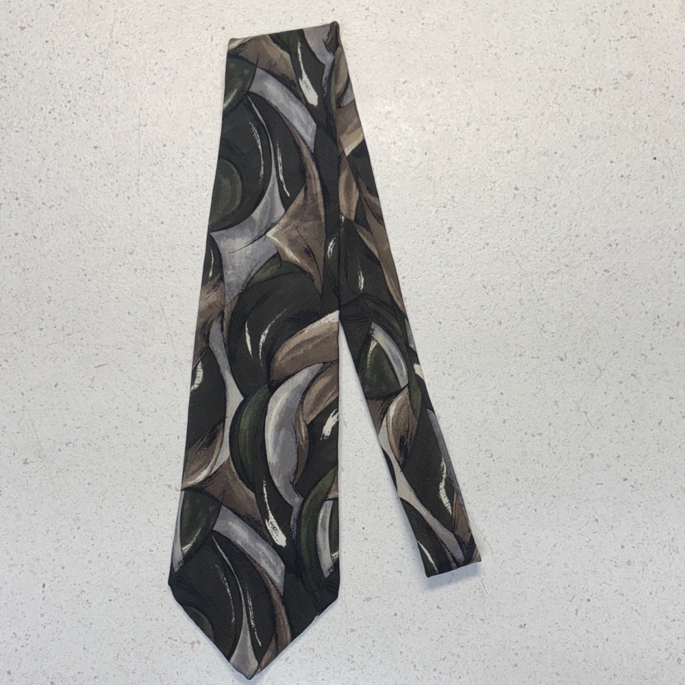 Vintage PrincipleStylish Men's Tie with Artistic Pattern